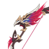 Astral Vulture's Crimson Plumage